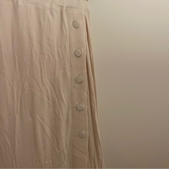 π 2 for $30!! π MABLE Beige Maxi Skirt - Picture 4 of 5